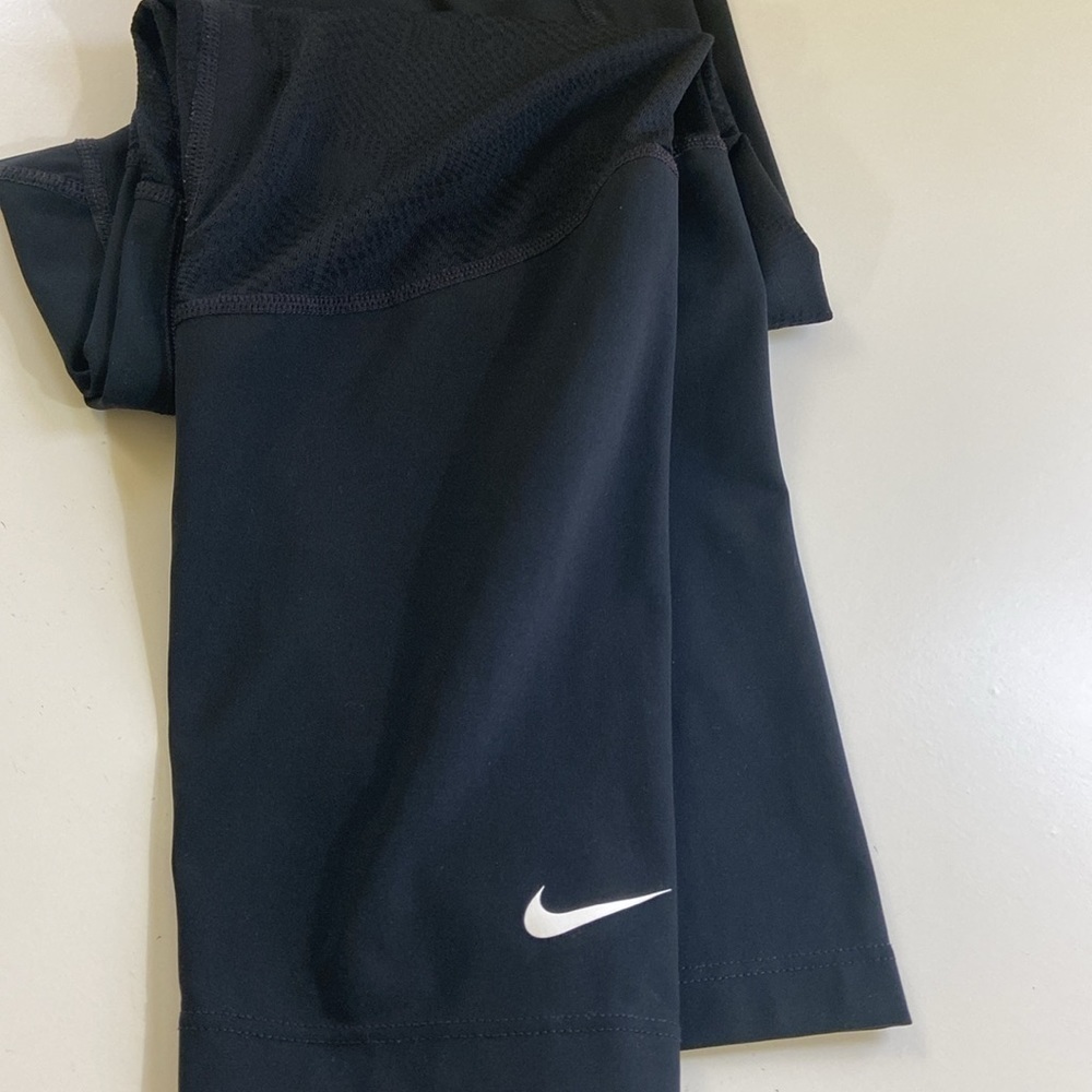NIKE PRO DRI-FIT WOMEN’S BLACK LEGGINGS. MEDIUM. - Picture 14 of 14